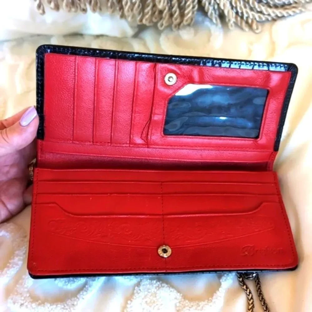 Brighton Cheetah Bellissimo Crossbody Wallet 🐆